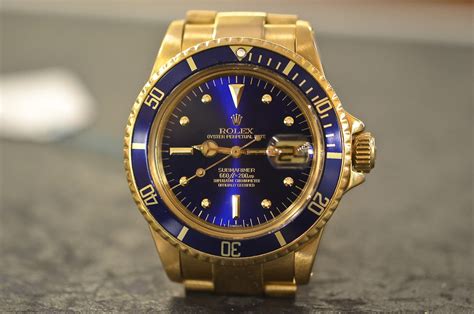 rolex submariner giallo